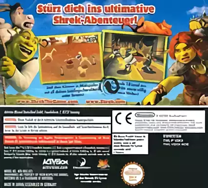 Image n° 2 - boxback : Shrek Forever After (DSi Enhanced)